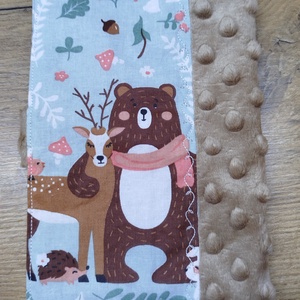 textil gyermek egészségügyi kiskönyv borító állatmintával - baba - mama - babaemlékek - egészségügyi kiskönyv borító - Meska.hu