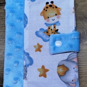 textil gyermek egészségügyi kiskönyv borító állatmintával, Baba - mama, Babaemlékek, Egészségügyi kiskönyv borító, , MESKA