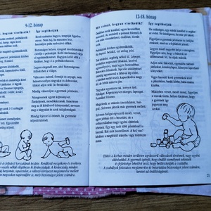 textil gyermek egészségügyi kiskönyv borító állatmintával - baba - mama - babaemlékek - egészségügyi kiskönyv borító - Meska.hu