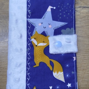 textil gyermek egészségügyi kiskönyv borító,róka    mintával, Baba - mama, Babaemlékek, Egészségügyi kiskönyv borító, , MESKA