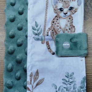 textil gyermek egészségügyi kiskönyv borító állat mintával, Baba - mama, Babaemlékek, Egészségügyi kiskönyv borító, Varrás, MESKA