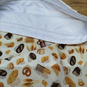 Kenyeres zsák-  pékáru tároló  zsák  péksüti  mintával - táska & tok - bevásárlás & shopper táska - kenyeres zsák - Meska.hu