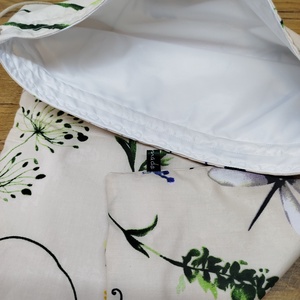 növény,szitakötő.lepke mintás kenyeres zsák-  pékáru tároló  zsák  - táska & tok - bevásárlás & shopper táska - kenyeres zsák - Meska.hu