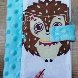 textil gyermek egészségügyi kiskönyv borító állatmintával, Baba - mama, Babaemlékek, Egészségügyi kiskönyv borító, , MESKA