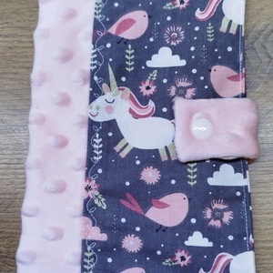 textil gyermek egészségügyi kiskönyv borító unikornis  mintával, Baba - mama, Babaemlékek, Egészségügyi kiskönyv borító, , MESKA