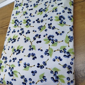 Áfonya  mintás  textil könytartó- könyvtok ( rendelésre!) - könyv & zene - könyvtok - Meska.hu