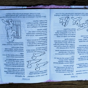 textil gyermek egészségügyi kiskönyv borító állatmintával - baba - mama - babaemlékek - egészségügyi kiskönyv borító - Meska.hu