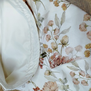 Kenyeres zsák-  pékáru tároló  zsák  virág mintával - táska & tok - bevásárlás & shopper táska - kenyeres zsák - Meska.hu