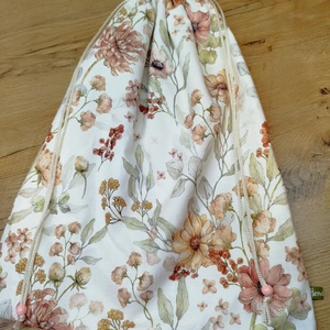 Kenyeres zsák-  pékáru tároló  zsák  virág mintával - táska & tok - bevásárlás & shopper táska - kenyeres zsák - Meska.hu