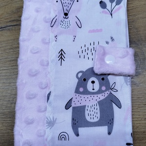 textil gyermek egészségügyi kiskönyv borító maci  mintával, Baba - mama, Babaemlékek, Egészségügyi kiskönyv borító, , MESKA