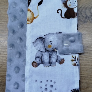 textil gyermek egészségügyi kiskönyv borító    állatmintával - Meska.hu