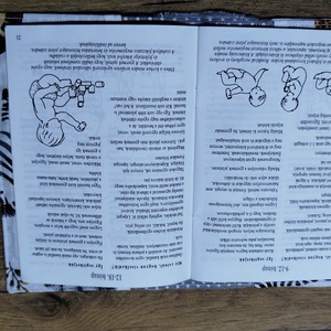 textil gyermek egészségügyi kiskönyv borító    állatmintával - baba - mama - babaemlékek - egészségügyi kiskönyv borító - Meska.hu