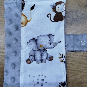 textil gyermek egészségügyi kiskönyv borító    állatmintával - baba - mama - babaemlékek - egészségügyi kiskönyv borító - Meska.hu