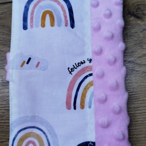 textil gyermek egészségügyi kiskönyv borító nyuszi     mintával - baba - mama - babaemlékek - egészségügyi kiskönyv borító - Meska.hu