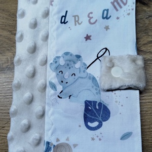 textil gyermek egészségügyi kiskönyv borító dino   mintával, Baba - mama, Babaemlékek, Egészségügyi kiskönyv borító, , MESKA