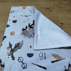 2 db Harry Potter mintás  újraszalvéta,textilszalvéta tízórai,uzsonna csomagolására, - otthon & életmód - konyhafelszerelés, tálalás - konyhai textil - szalvéta - Meska.hu