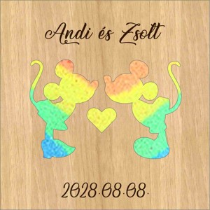 Homoköntő ceremónia szett egérke, Esküvő, Emlék & Ajándék, Nászajándék, Ceremónia szett, , MESKA