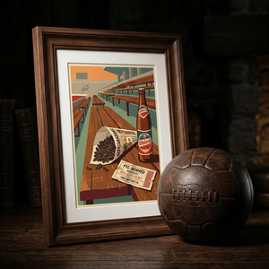 Magyar Foci Legenda Retro Foci Stadion Prémium Focis Falikép � Modern Minimalista Poszter - otthon & életmód - dekoráció - kép & falikép - poszter - Meska.hu