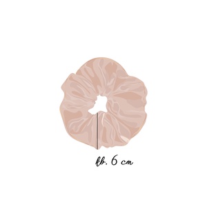 Dinnyés egyedi mintás scrunchie - ruha & divat - hajdísz & hajcsat - hajgumi - Meska.hu