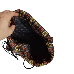 Afrikai mintás unisex tornazsák - táska & tok - hátizsák - tornazsák, gymbag - Meska.hu