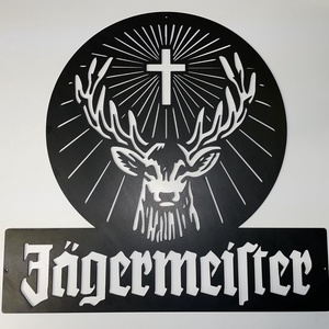Jgermeister kép - otthon & életmód - dekoráció - kép & falikép - fából készült kép - Meska.hu