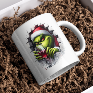 Egyedi Grincses (Grinch) bögrék - otthon & életmód - konyhafelszerelés, tálalás - tálalás - bögre & csésze - Meska.hu