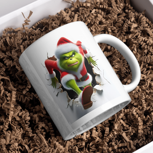 Egyedi Grincses (Grinch) bögrék - otthon & életmód - konyhafelszerelés, tálalás - tálalás - bögre & csésze - Meska.hu