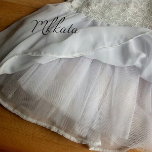 Alkalmi ,keresztelő kislány ruha + boleró   -  - Meska.hu