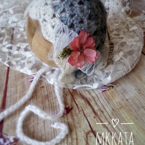   Kötött baba sapka újszülött fotózásra , Ruha & Divat, Babaruha & Gyerekruha, Babasapka, Kötés, MESKA