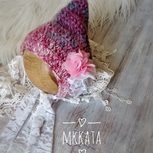 Horgolt baba sapka újszülött fotózásra , Ruha & Divat, Babaruha & Gyerekruha, Babafotózási ruha és kellék, Horgolás, MESKA