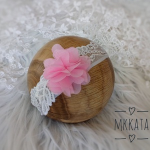 Újszülött / baba fejpánt több méretben  - ruha & divat - babaruha & gyerekruha - babafotózási ruha és kellék - Meska.hu
