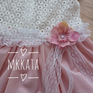 Alkalmi ,keresztelő kislány ruha 74-es méret  - ruha & divat - gyerekruha - Meska.hu