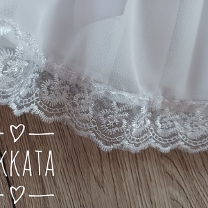 Alkalmi ,keresztelő kislány ruha 74-es méret  - ruha & divat - babaruha & gyerekruha - keresztelő ruha - Meska.hu