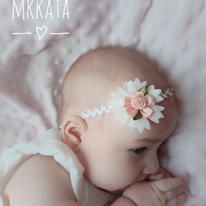 Újszülött / baba fejpánt több méretben , Ruha & Divat, Babaruha & Gyerekruha, Babafotózási ruha és kellék, Varrás, MESKA