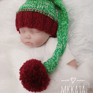 Kötött baba sapka újszülött fotózásra , Ruha & Divat, Babaruha & Gyerekruha, Babasapka, Kötés, MESKA