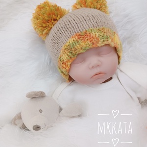  Kötött baba sapka újszülött fotózásra , Ruha & Divat, Babaruha & Gyerekruha, Babafotózási ruha és kellék, Kötés, MESKA