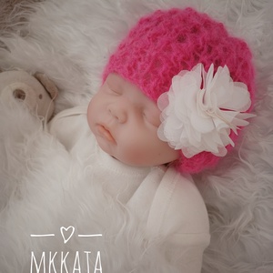  Kötött baba sapka újszülött fotózásra , Ruha & Divat, Babaruha & Gyerekruha, Babasapka, Kötés, MESKA