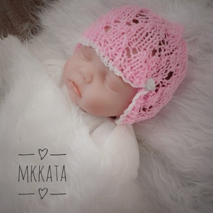  Kötött baba sapka újszülött fotózásra , Ruha & Divat, Babaruha & Gyerekruha, Babafotózási ruha és kellék, Varrás, Kötés, MESKA
