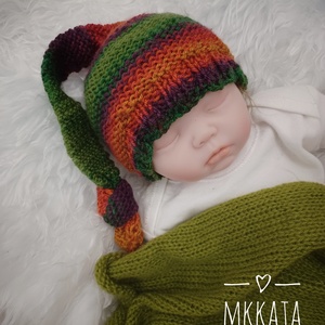 Kötött baba sapka újszülött fotózásra , Ruha & Divat, Babaruha & Gyerekruha, Babasapka, Kötés, MESKA