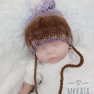 Kötött baba sapka újszülött fotózásra  , Ruha & Divat, Babaruha & Gyerekruha, Babasapka, Kötés, MESKA