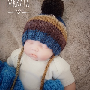  Kötött baba sapka újszülött fotózásra , Ruha & Divat, Babaruha & Gyerekruha, Babasapka, Kötés, MESKA