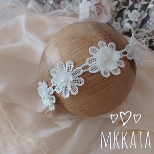 Újszülött / baba fejpánt több méretben  - Meska.hu