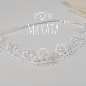 Újszülött / baba fejpánt több méretben  - ruha & divat - babaruha & gyerekruha - babafotózási ruha és kellék - Meska.hu