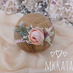 Újszülött / baba fejpánt  - Meska.hu
