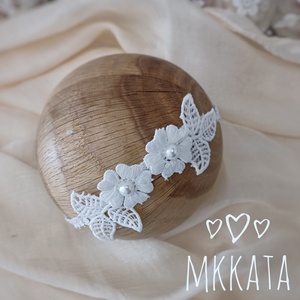 Újszülött / baba fejpánt több méretben  - Meska.hu