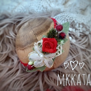 Tüll szoknya és fejpánt szett újszülött fotózáshoz - ruha & divat - babaruha & gyerekruha - babafotózási ruha és kellék - Meska.hu