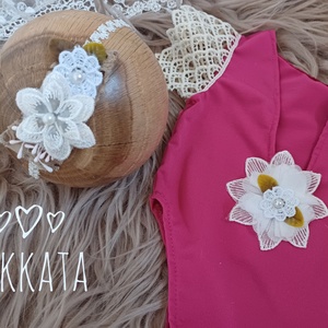 Újszülött  szett fotózásra  - ruha & divat - babaruha & gyerekruha - babafotózási ruha és kellék - Meska.hu