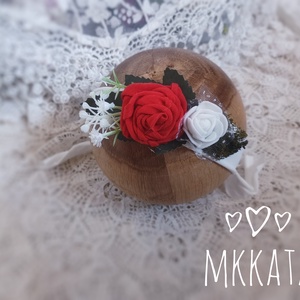 Újszülött / baba fejpánt   - Meska.hu