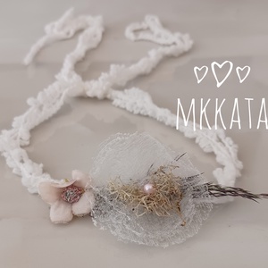 Újszülött / baba fejpánt több méretben  - ruha & divat - babaruha & gyerekruha - babafotózási ruha és kellék - Meska.hu