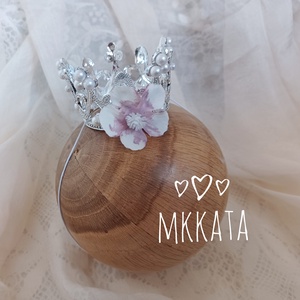 Újszülött korona fotózásra  - ruha & divat - babaruha & gyerekruha - babafotózási ruha és kellék - Meska.hu
